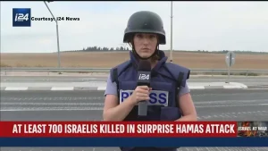 Former WAAY 31 reporter is on the frontlines covering the war in Israel