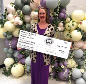 Journey Middle agrees on Chelsea Young as ‘Teacher of the Year’
