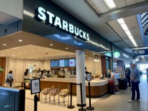 Starbucks opens in Huntsville International Airport
