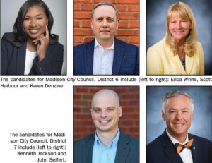 A look at candidates for Madison City Council districts 6 and 7