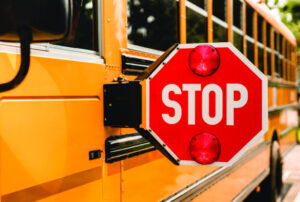 Drive carefully near school zones