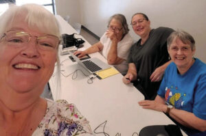 LDS Church members give FamilySearch training at Madison Senior Center
