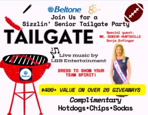 Beltone to host the Sizzlin’ Senior Tailgate Party on Oct. 3