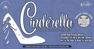 Fantasy Playhouse Theater reimagines the classic story of Cinderella Oct. 17-26