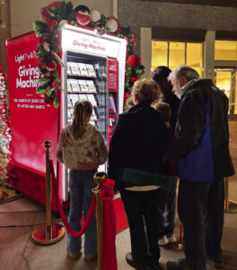 Bridge Street welcomes Light the World Giving Machine benefiting five local charities