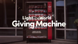 ‘Light the World Giving Machine’ to accept donations for those in need