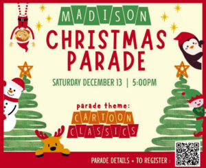 Register now for 2025 Madison Christmas Parade