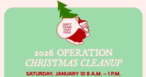 Dispose of trees wisely from Polar Express, homes