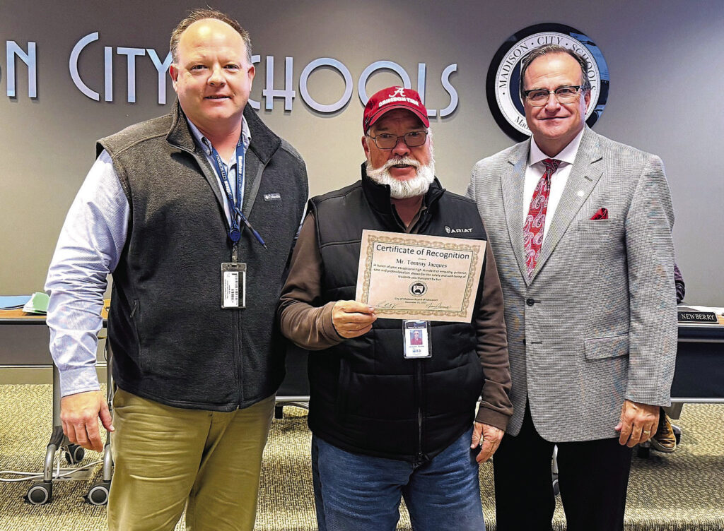 Bus driver Tommy Jacques commended for emergency actions to help sick child