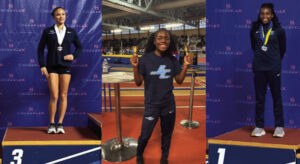 James Clemens indoor track and field records eight podium finishes at Ice Breaker meet