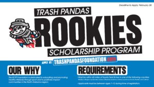 Trash Pandas Foundation offers “Trash Pandas Rookies” youth program