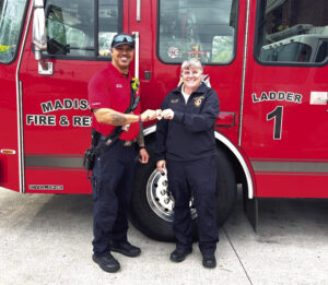 Sedlacek promoted to Battalion Chief in Madison Fire and Rescue