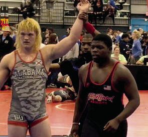 Sheldon Sharp faces tough competition in wrestling nationals