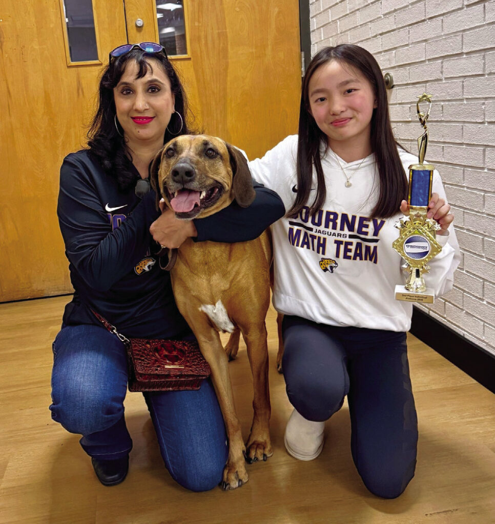 Kylie Zou at Journey Middle School qualifies for MATHCOUNT’s national tourney