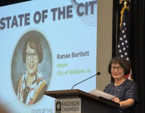 Madison Mayor Renae Bartlett delivers her first State of the City Address
