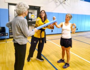 Self-defense and taekwondo classes at Madison Senior Center