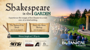 4th Annual Shakespeare in the Garden returns to Huntsville Botanical Garden