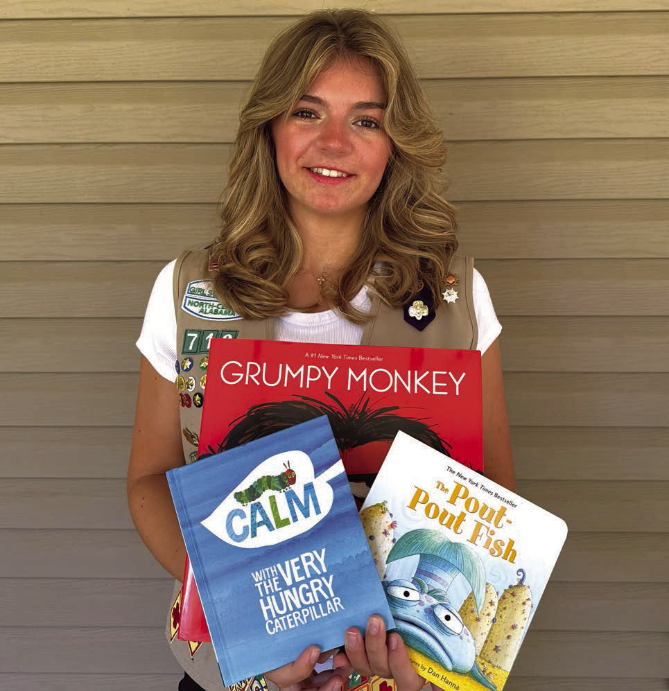 Bob Jones senior assists pre-kindergartners to earn Gold Award in Girl Scouts