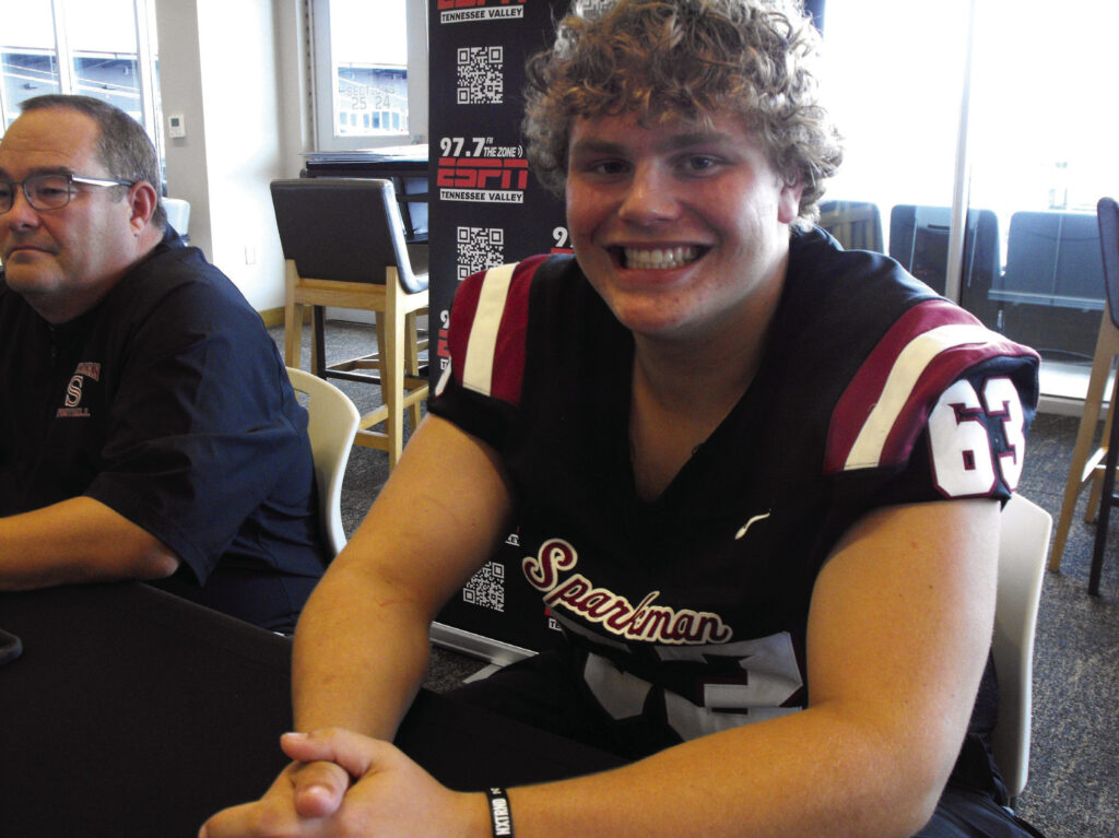 Sparkman football player professes ‘school over sports'