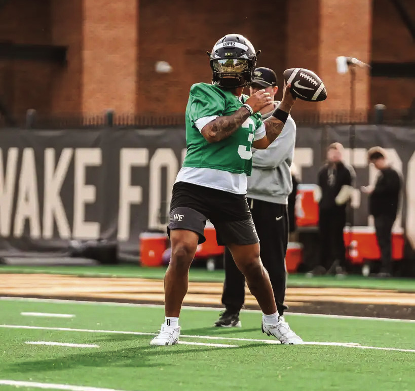 Former James Clemens Jet set to lead Wake Forest