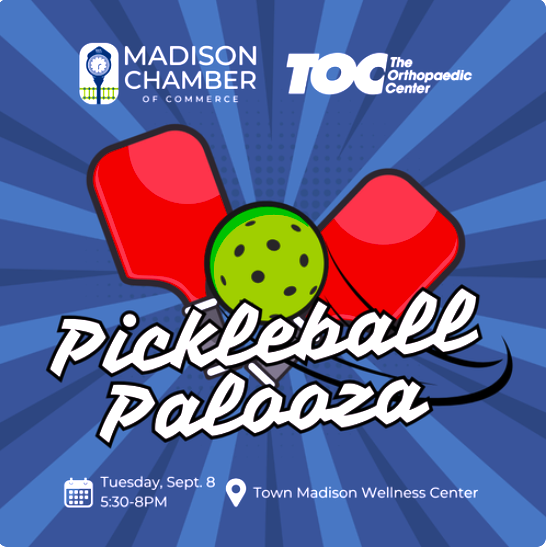 Pickleball Palooza 2026 in Town Madison set for Sept. 8