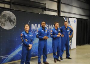 Artemis II crew makes stops in Huntsville, thanks NASA Marshall staff