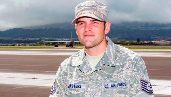 Air Force Tech. Sgt. Ronald Masters, son of Ronald and Sherry Masters of Madison