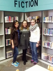 Erin Martin (left) and Bonnie Dickerson wrote essays about Melissa Butler to win top places in the National School Counseling Week Essay Contest. (CONTRIBUTED)