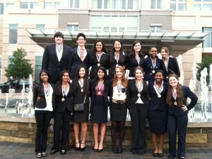 Health Occupations Students of America (HOSA) members from Bob Jones High School earned numerous awards at the state convention in Montgomery. (CONTRIBUTED) 
