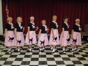The Starlighters from Madison Senior Center are, from left, Margo Chabot, Judi Daniels, Joy Edwards, Sandy Parsons, Carol Dambman, Joyce Duncan and Kathy Emerson. (CONTRIBUTED) 