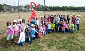 For Red Ribbon Week, Endeavor Elementary School students wore crazy hats on one theme day. (PHOTO / CRISTEN SMITH) 