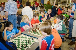 Young players plot their next move at a previous year's Queen's Quest Chess Tournament, . (CONTRIBUTED) 
