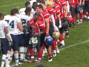 Lorenzo James of Sparkman High School will play with the American Football Worldwide ELITE team. A past year's team is shown here. (americanfootballworldwide.com). CONTRIBUTED 