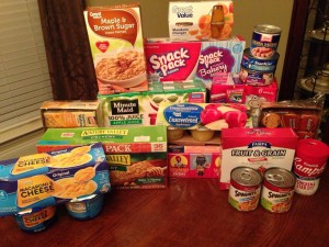 Lunches of Love supplies non-perishable food packs, like those shown here, for children in Madison County Schools. (CONTRIBUTED) 