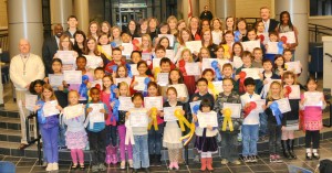 Top-placing Madison students in the National PTA Reflections program for 2013 are shown here. (CONTRIBUTED) 