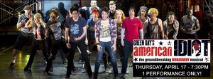 "American Idiot" will be presented on April 17 at 7:30 p.m. at the Von Braun Center. (CONTRIBUTED) 