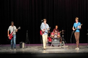The Upbeats were the overall winner in the Bob Jones Talent Show. (PHOTO/KAYLIE MILLER) 