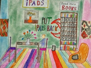 Discovery seventh-grader Jasmyn Gellineau created "iPads." (CONTRIBUTED)