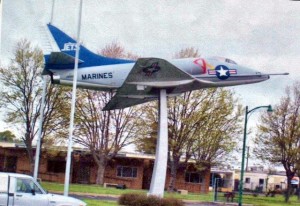 The jet that will be placed at James Clemens High School will resemble the aircraft in this photograph. (CONTRIBUTED) 