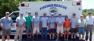 The Fischer Rescue Squad retrieved Mill Creek's balloon about one-half mile off U.S. Hwy. 11 near Fort Payne. (CONTRIBUTED) 