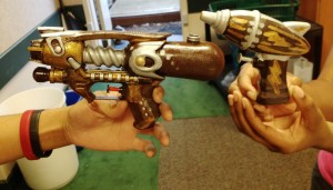 At Madison Public Library, the Teenkers' most popular project has been construction of ray guns in steampunk style. (CONTRIBUTED) 