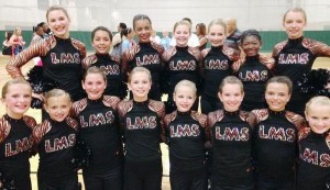 The Liberty Belles attended the Universal Dance Association team camp at the University of Alabama at Birmingham and won multiple awards. (CONTRIBUTED)