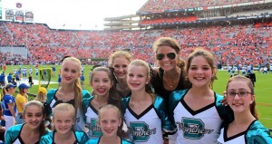 The Discovery Dance Team performed in the eighth annual Auburn Halftime Spirit Extravaganza on Sept. 6. (CONTRIBUTED) 
