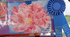 Alisa Pasukh won in the elementary division at the Student Art Tent. (CONTRIBUTED) 