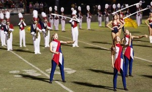 The "March on Madison" stadium exhibition will feature marching and jazz units from Bob Jones high and Discovery middle schools on Oct. 21 at 6:30 p.m. (CONTRIBUTED) 