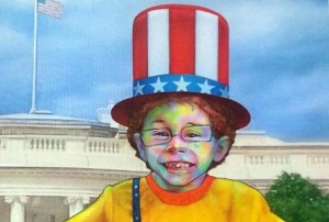 Phyllis Odi's hero, six-year-old Zee, wants to be elected U.S. President so he can change the world. (CONTRIBUTED) 