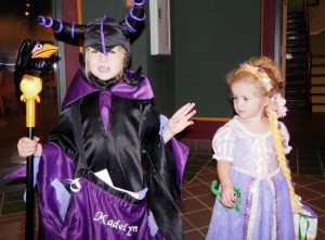 These young trick-or-treaters enjoyed the Halloween party in 2013 at the downtown branch of Huntsville-Madison County Public Library. (CONTRIBUTED) 