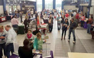 Representatives from more than 30 colleges and universities answered questions and relieved students' and parents' anxiety at the 2014 James Clemens College Fair. (CONTRIBUTED) 