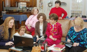 Members of the Rainbow Mountain Homemakers finalize details for the "QPR - Suicide Prevention Workshop" by Crisis Services of North Alabama at Madison City Hall on Nov. 18 at 7 p.m. (CONTRIBUTED) 