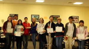 These math students from Bob Jones High School competed in the University of Alabama Math Tournament. At the Vestavia Hills High School Math Tournament, Bob Jones earned team awards and Top Ten individual rankings. (CONTRIBUTED)